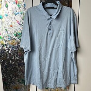 Travis Mathew Blue Polo Shirt